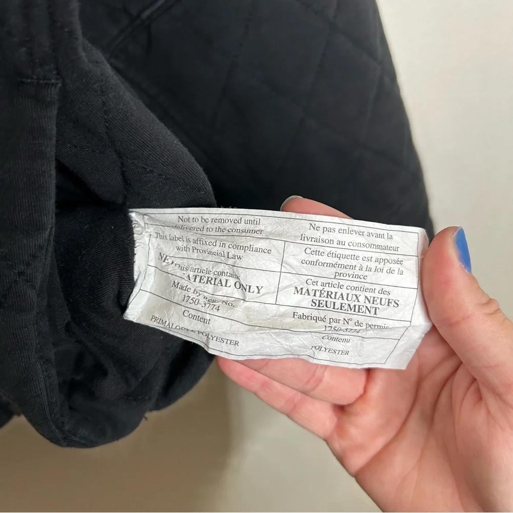 Lululemon Quilted Calm Jacket black 8